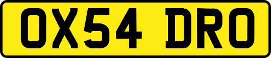 OX54DRO