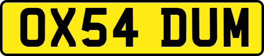 OX54DUM