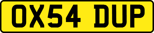 OX54DUP