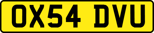 OX54DVU