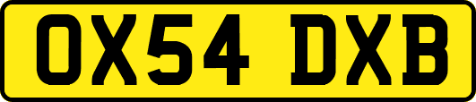 OX54DXB