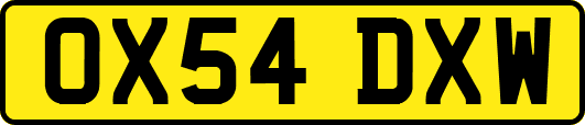 OX54DXW