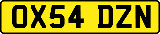 OX54DZN