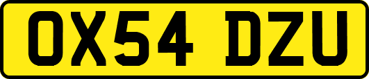 OX54DZU