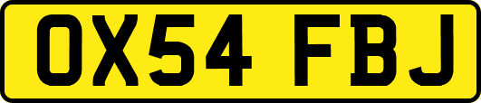 OX54FBJ