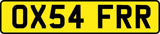 OX54FRR