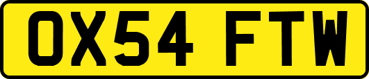 OX54FTW