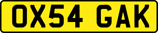 OX54GAK