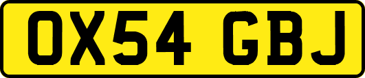 OX54GBJ