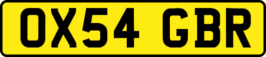 OX54GBR