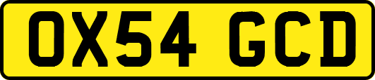 OX54GCD