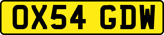 OX54GDW