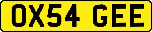 OX54GEE