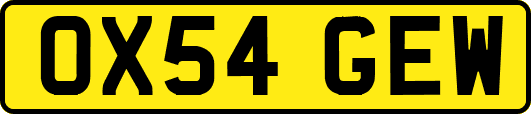 OX54GEW