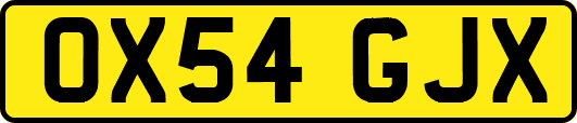 OX54GJX
