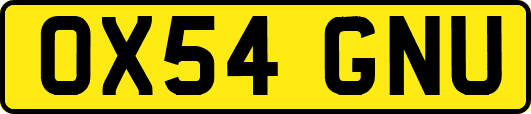 OX54GNU
