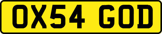 OX54GOD