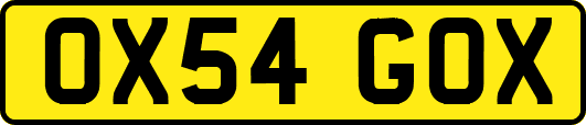 OX54GOX