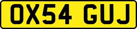 OX54GUJ