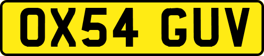 OX54GUV
