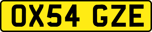 OX54GZE