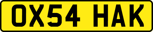 OX54HAK