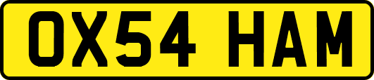 OX54HAM