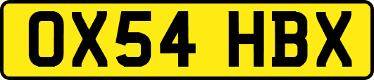 OX54HBX