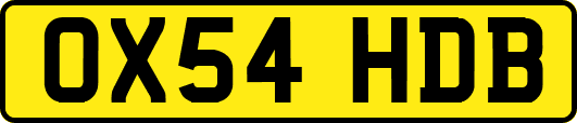 OX54HDB