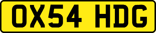 OX54HDG