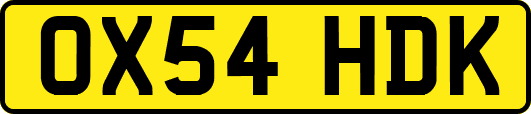 OX54HDK