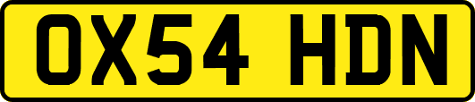 OX54HDN