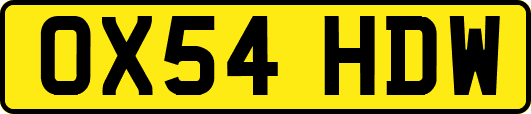 OX54HDW