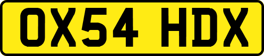 OX54HDX