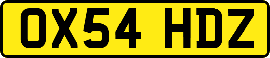 OX54HDZ