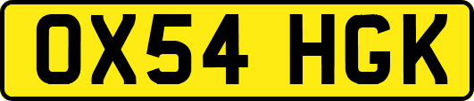 OX54HGK