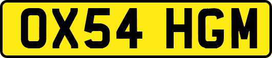 OX54HGM