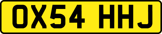 OX54HHJ
