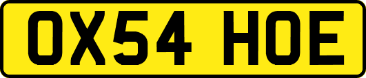 OX54HOE