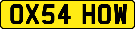 OX54HOW