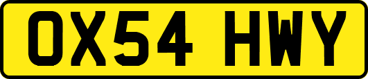 OX54HWY