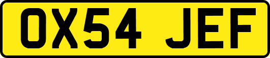 OX54JEF