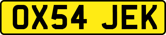 OX54JEK