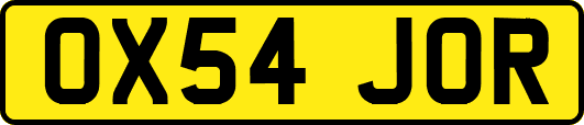 OX54JOR