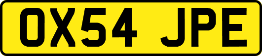 OX54JPE