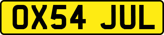 OX54JUL