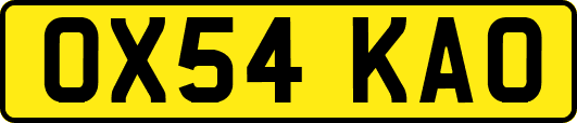 OX54KAO