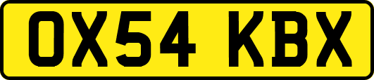 OX54KBX