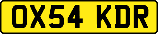 OX54KDR