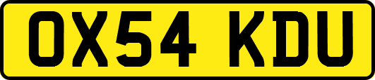 OX54KDU